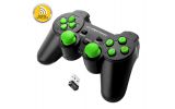 EGG108G Gamepad bezprzewodowy PC/PS3 USB Gladiator czarno-zielony