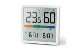 Termometr/higrometr z funkcj zegara i daty, GreenBlue, bateria CR2032, zakres temp. -9.9 st. C do +60 st. C.,GB380