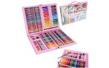 Painting kit in a case 168 pcs pink