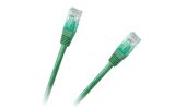 Patchcord kabel UTP 8c wtyk-wtyk 1.5m CCA zielony