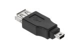 Zcze wtyk mini usb 5P/gniazdo USB typ A